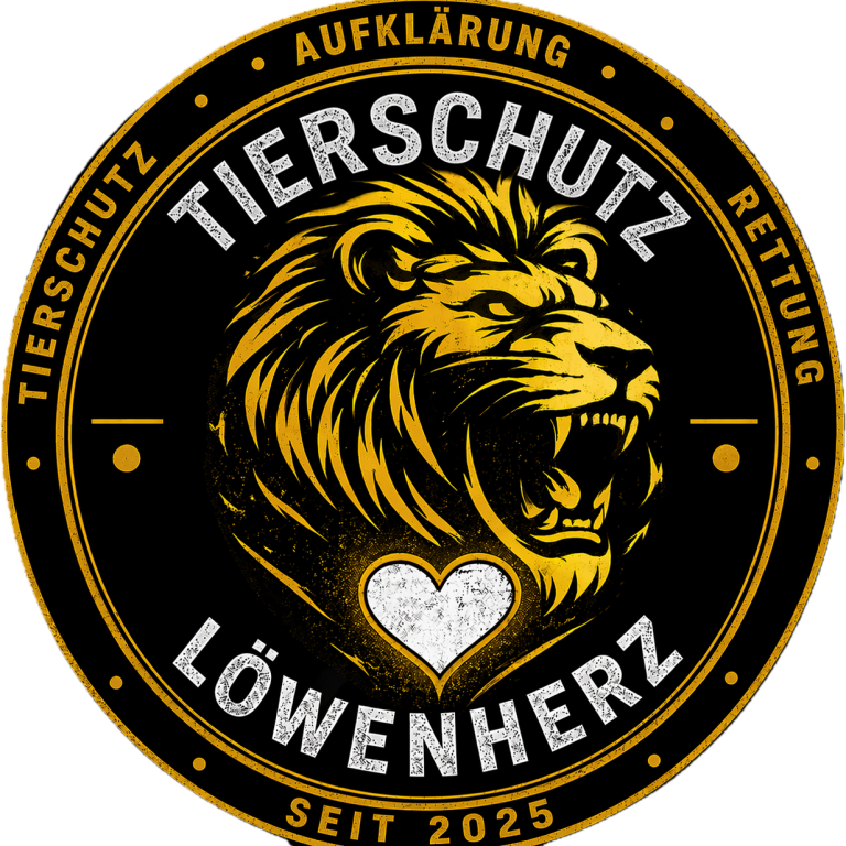 Design der Tierschutz Löwenherz gUG von Alex Löwenherz Tierschutz Löwenherz Logo erstellt von Alex Löwenherz selbst